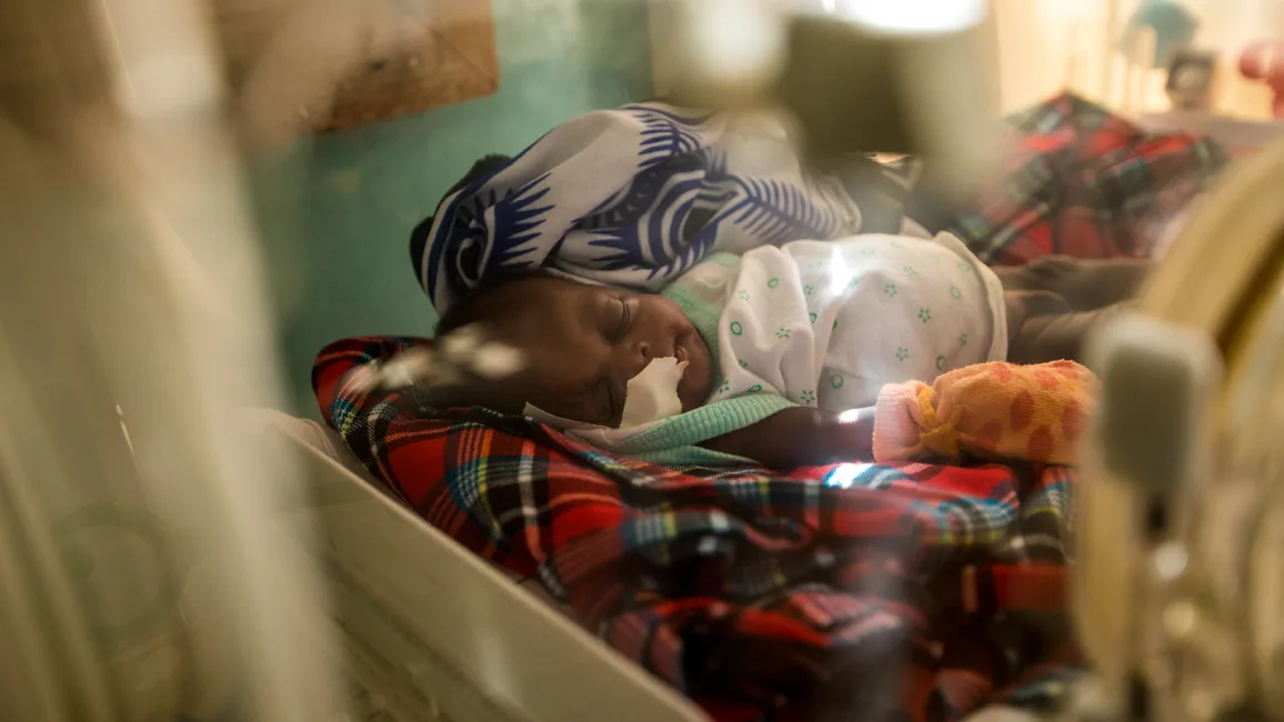 Visita a una maternidad en Kenya 