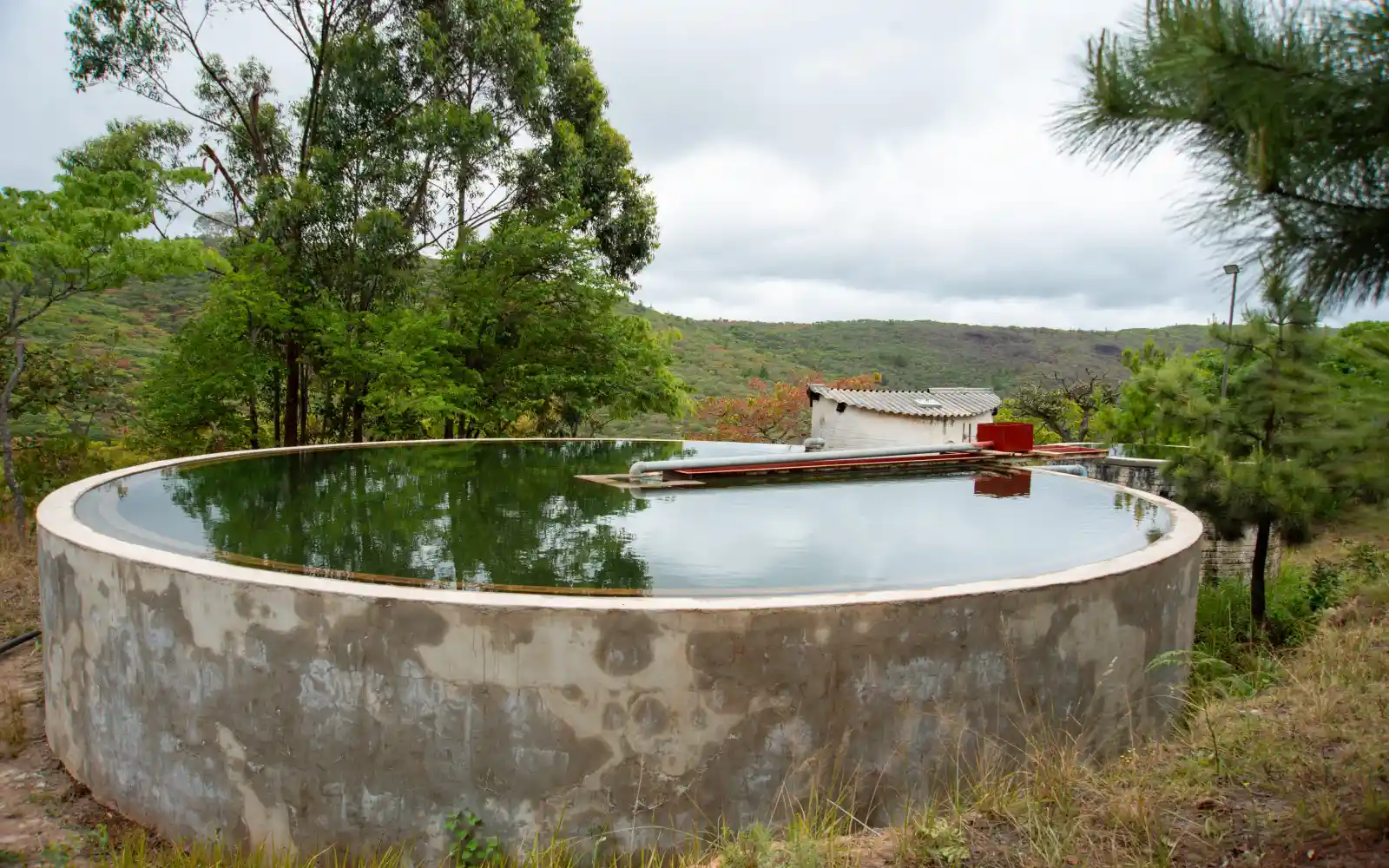 Parte de la infraestructura de suministro de agua rehabilitada