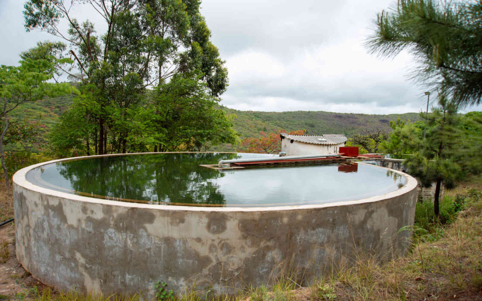 Parte de la infraestructura de suministro de agua rehabilitada