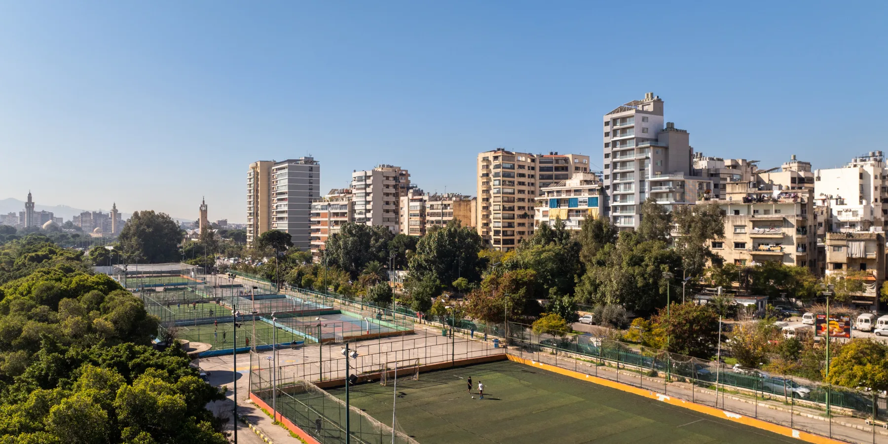 Eight public green spaces – spanning over 70,000 square-metres – are being revitalized and incorporating renewable energy solutions.