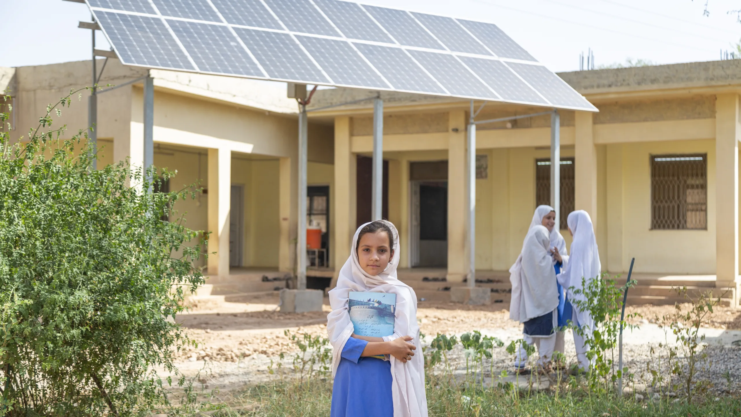 “Just as men become doctors, we also want to get an education and become doctors,” says Faryal.