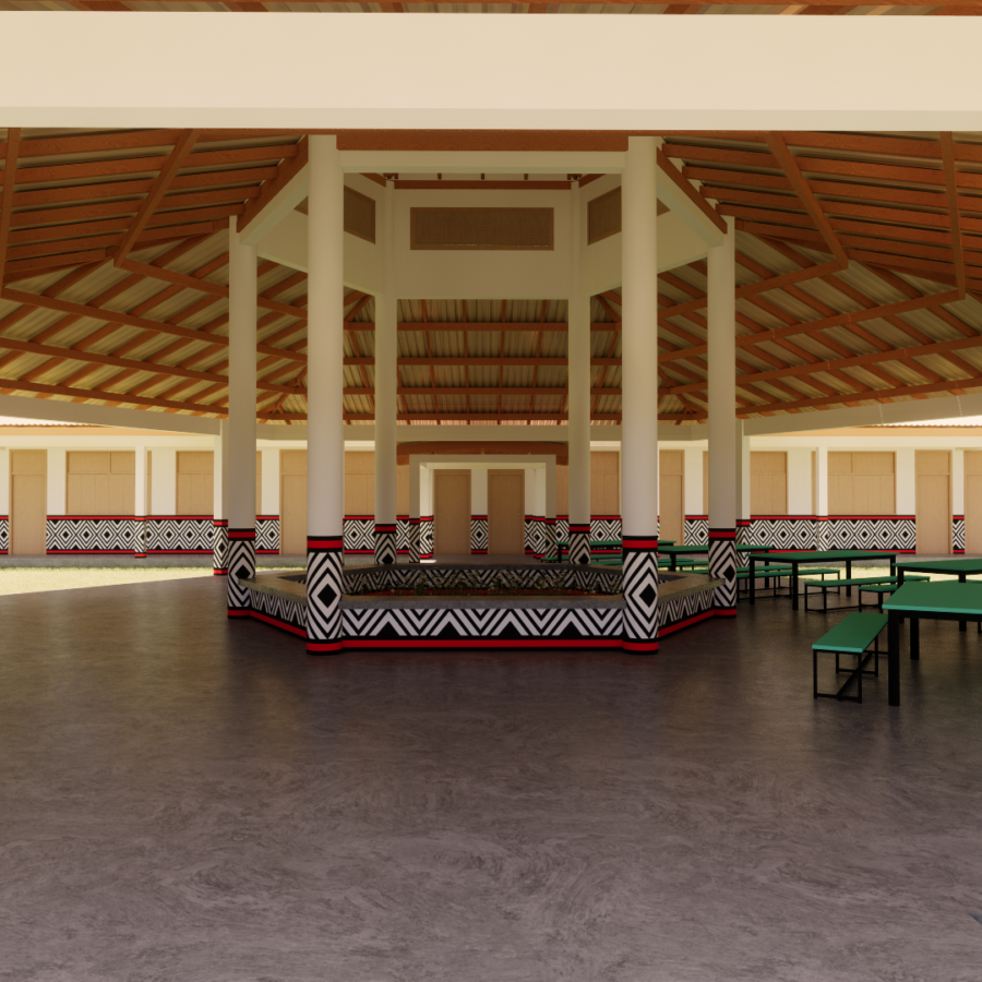 Representaciones en 3D de los nuevos diseños de la escuela.