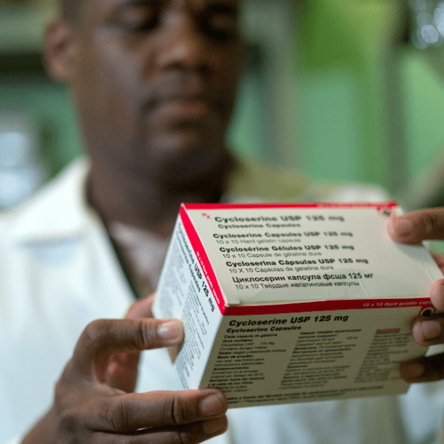 The Stop TB Partnership works to lower interruptions in the supply chain so that critical treatments are always available.