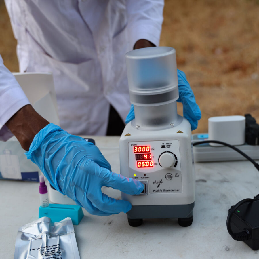 The Stop TB Partnership’s TB REACH initiative supports the rollout of new, innovative testing technologies to ensure faster diagnoses and earlier treatments at the point of care.
