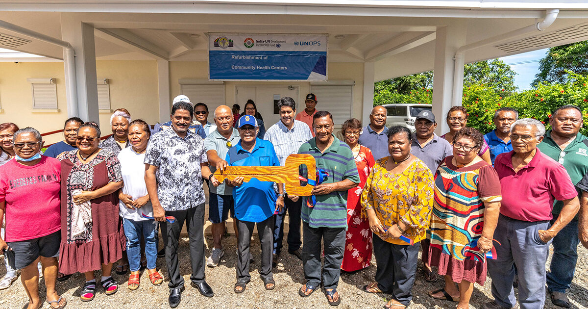 Better healthcare services for the people of Palau | UNOPS