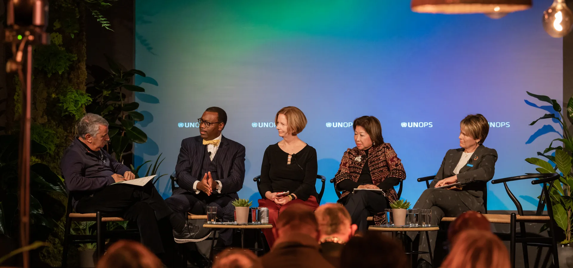 At the New York Times Climate Hub, Ms. Faremo joins a panel with Dr. Akinwumi Adesina, Julia Gillard and Mari Elka Pangestu.