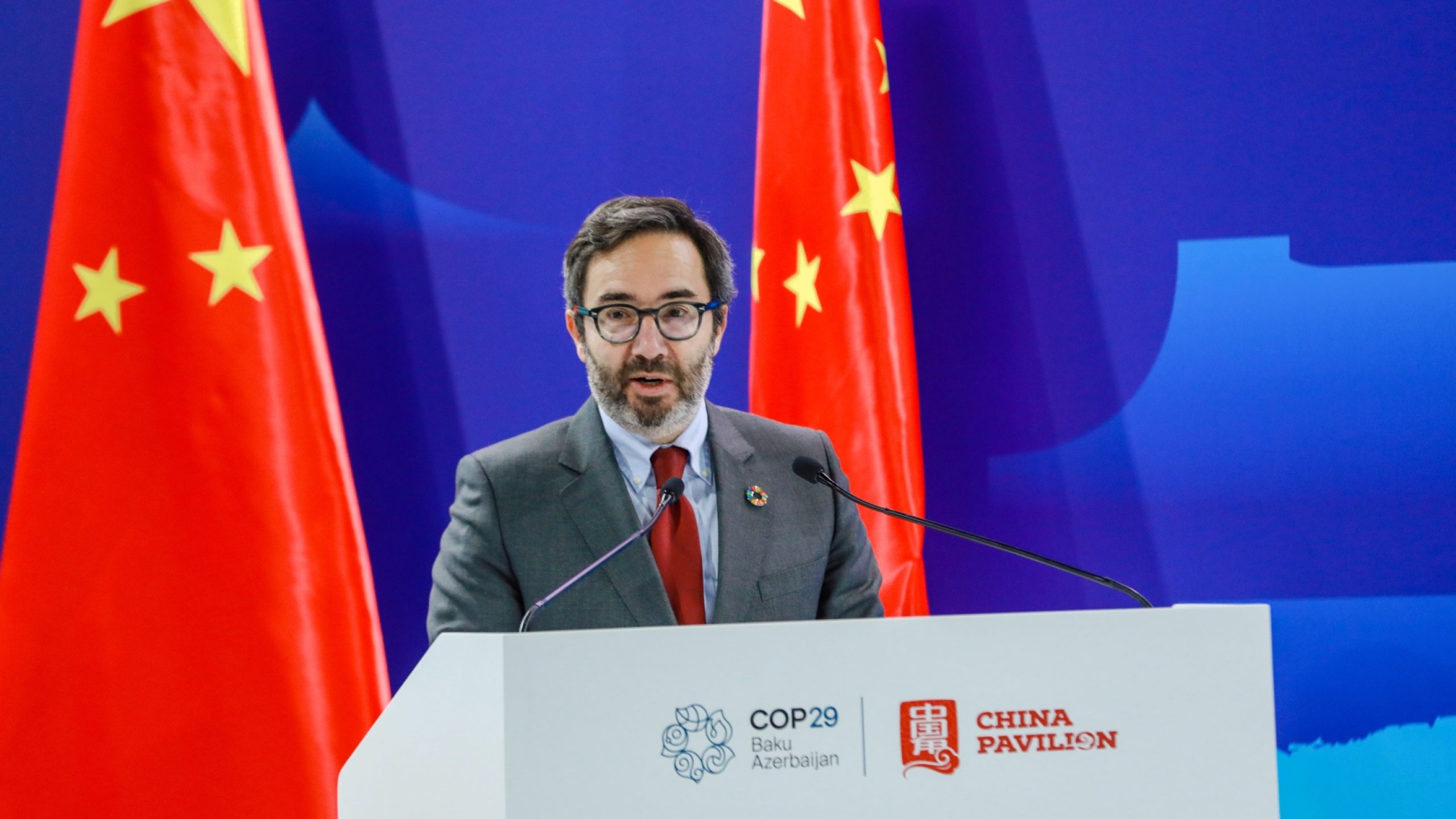 El Director Ejecutivo de UNOPS, Jorge Moreira da Silva, interviene en el foro de alto nivel sobre cooperación Sur-Sur en materia de cambio climático.