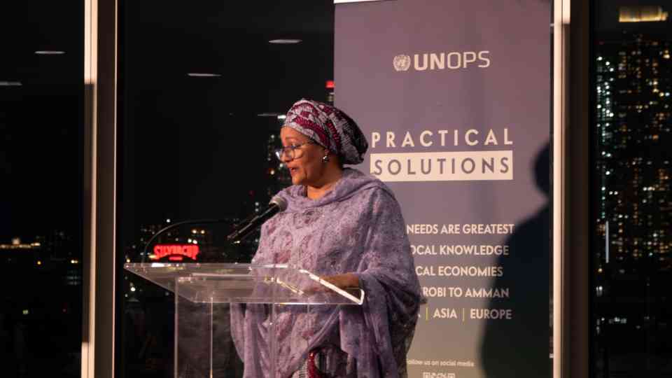 Amina J. Mohammed, Secrétaire générale adjointe des Nations Unies