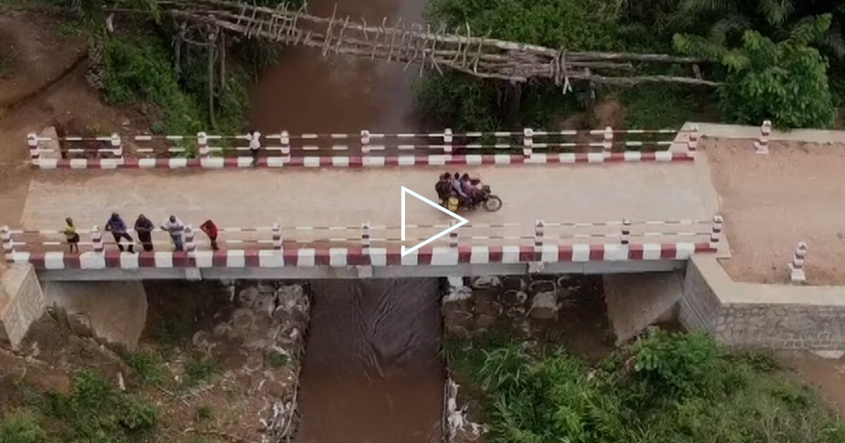 How new road infrastructure is supporting communities in… | UNOPS