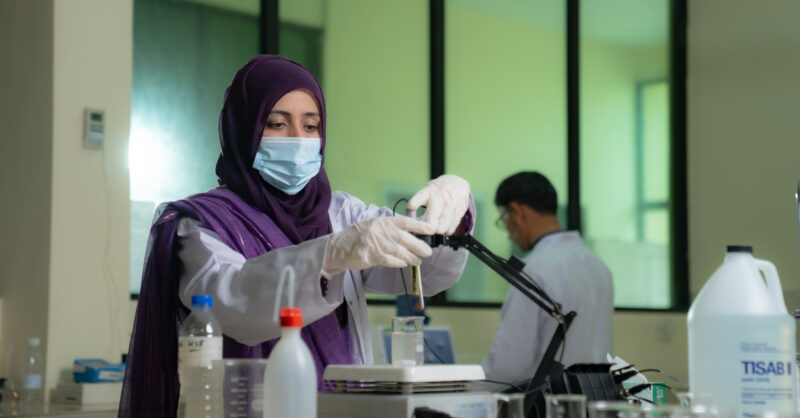 Water testing in Pakistan