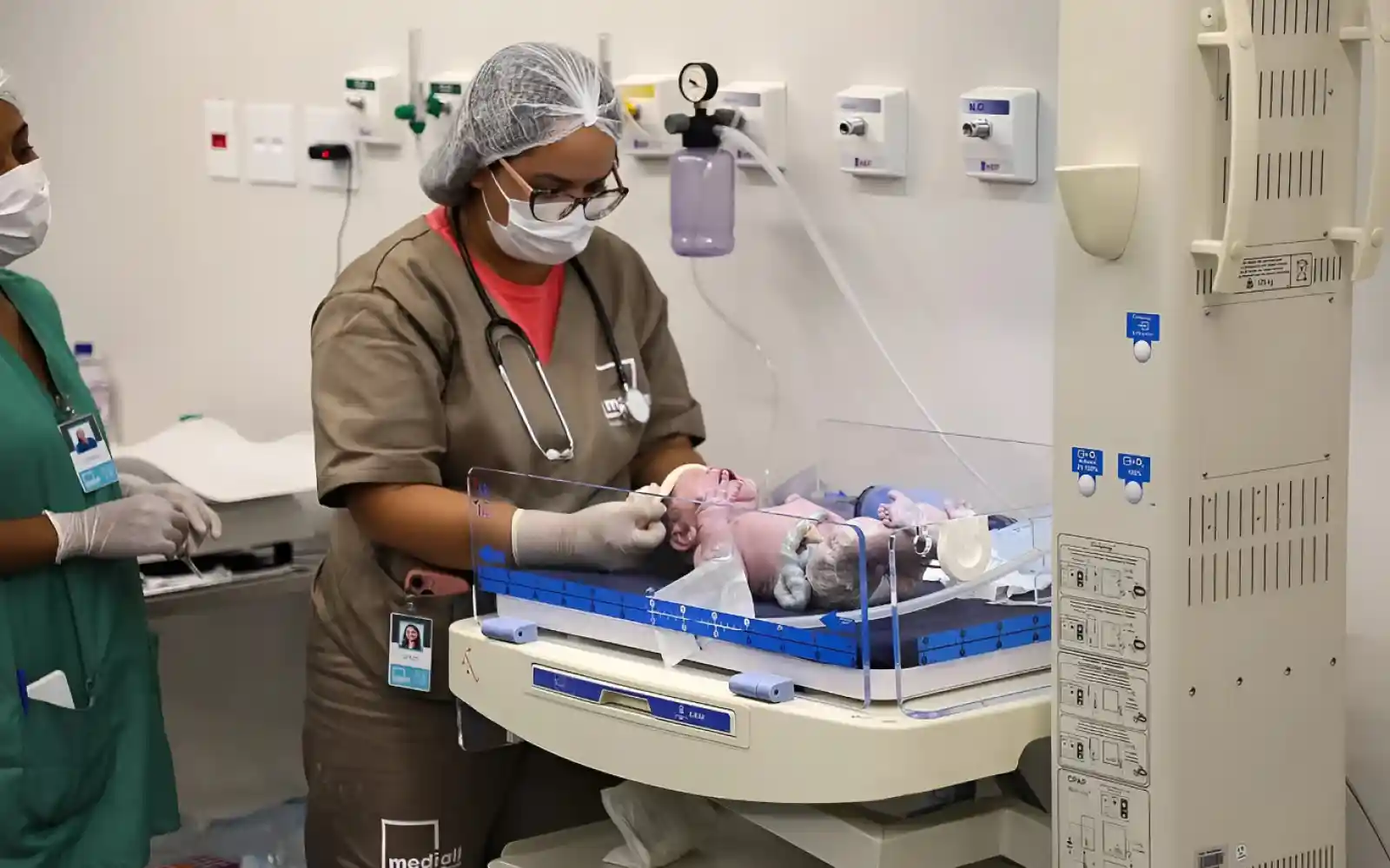 The hospital’s first baby was born on 9 March 2025.