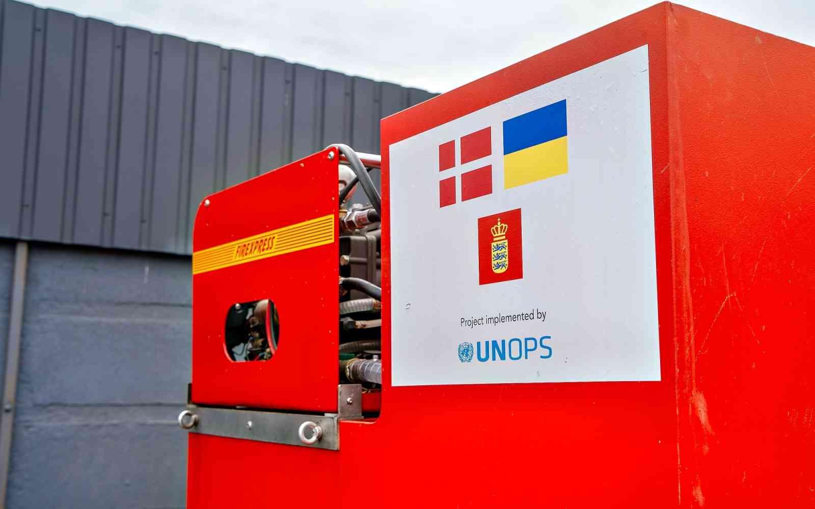 Un système compact de lutte contre les incendies permet des interventions rapides dans des zones difficiles d’accès.