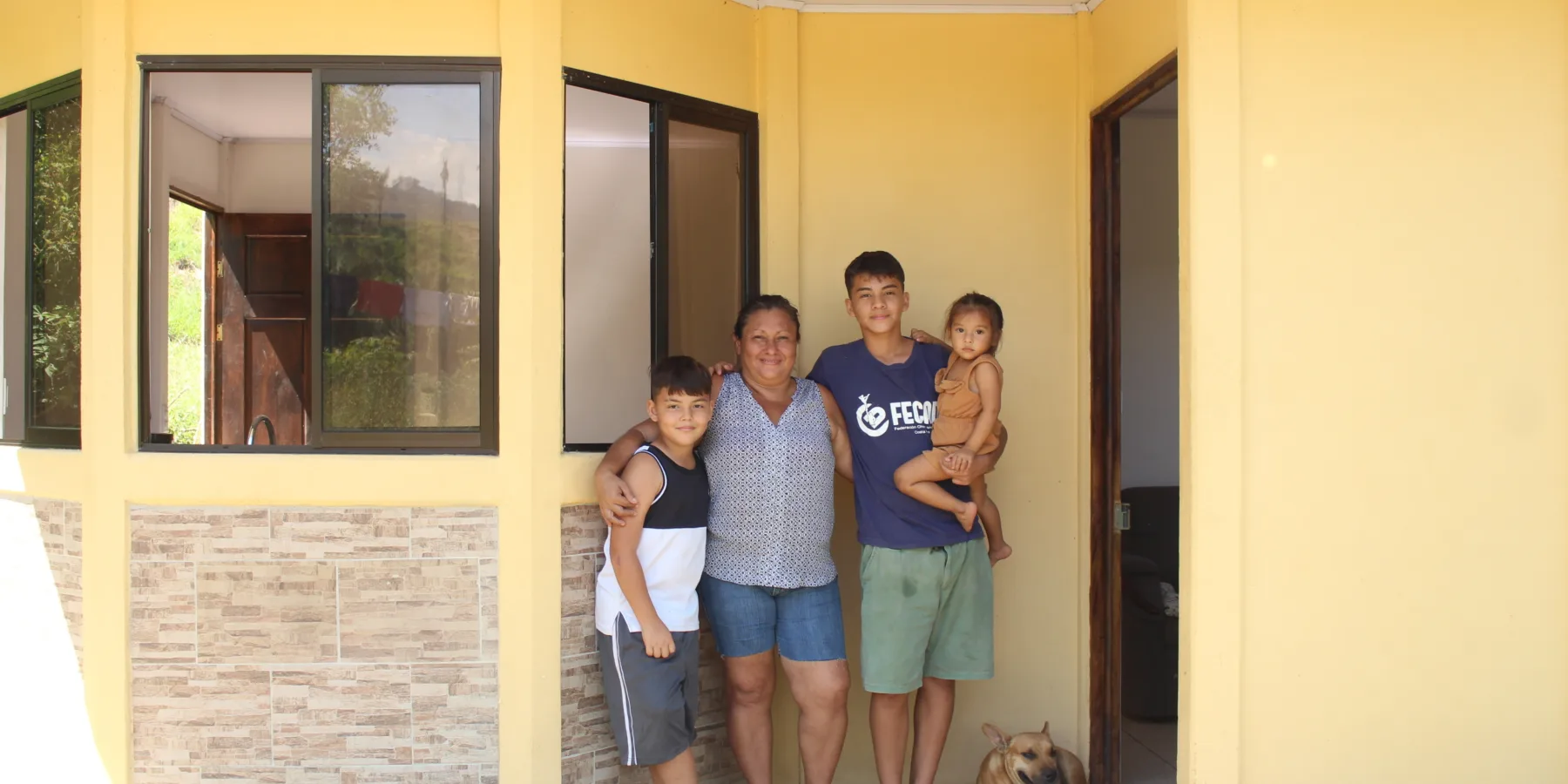 Proyecto de viviendas en un territorio indígena, Puntarenas