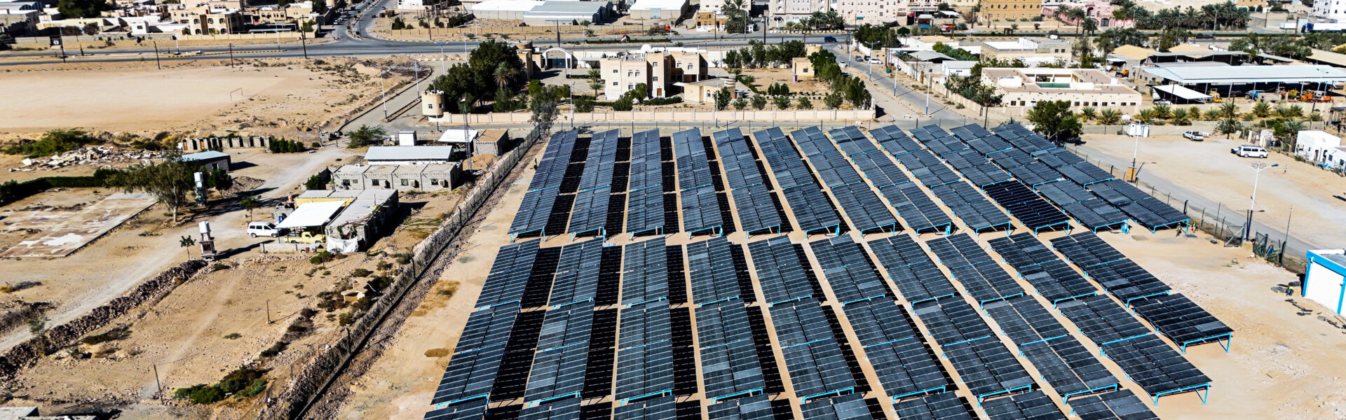 A new solar energy system is helping power clean water in Sayoun City, Yemen, 2026