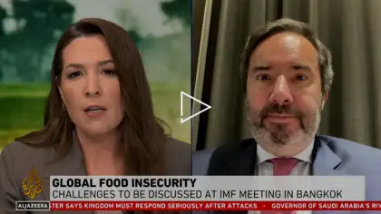 UNOPS Executive Director speaks to Al Jazeera on food insecurity risk from disruptions in the Strait of Hormuz