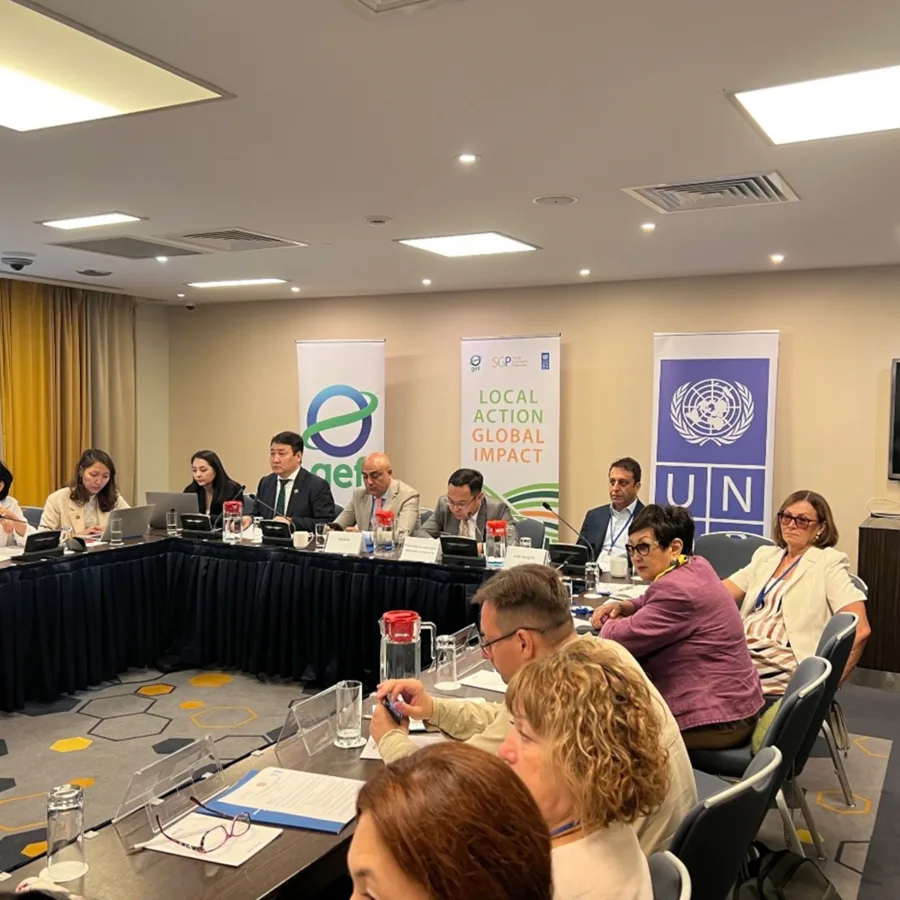 Atelier de lancement du Programme de microfinancements au Kazakhstan, à Astana (Kazakhstan)