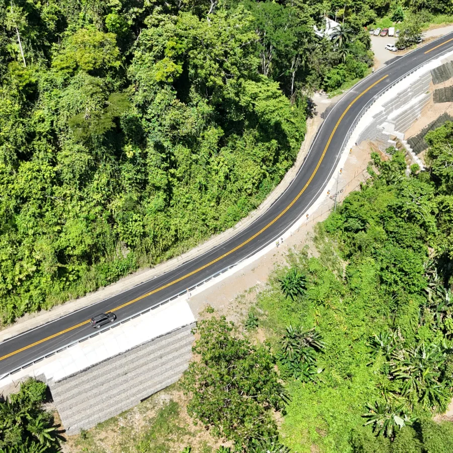 Retaining walls in Talamanca, Limón